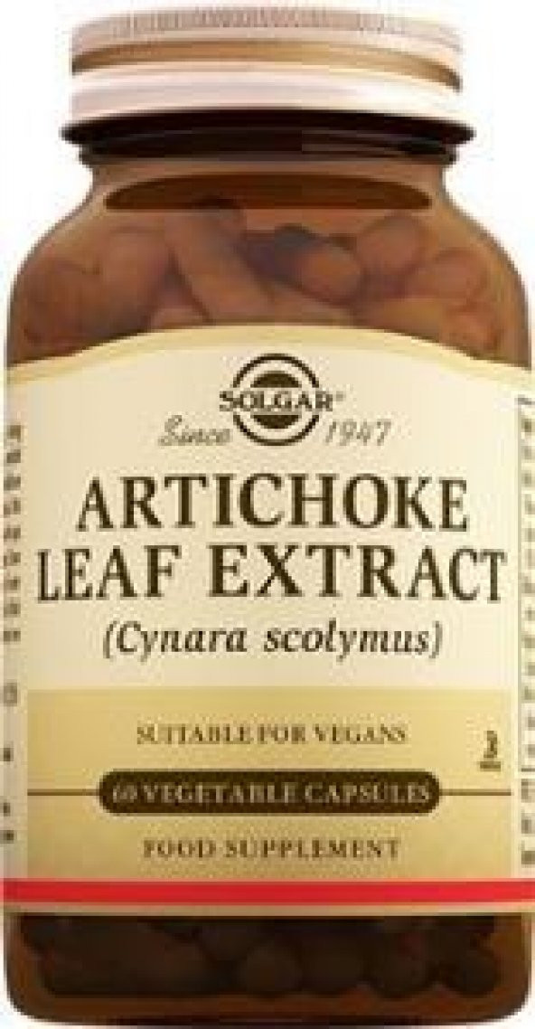 Solgar Artichoke Leaf Extract 60 Kapsül