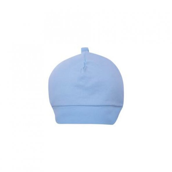Sevi Bebe İnterlok Şapka 40 Beden - Mavi