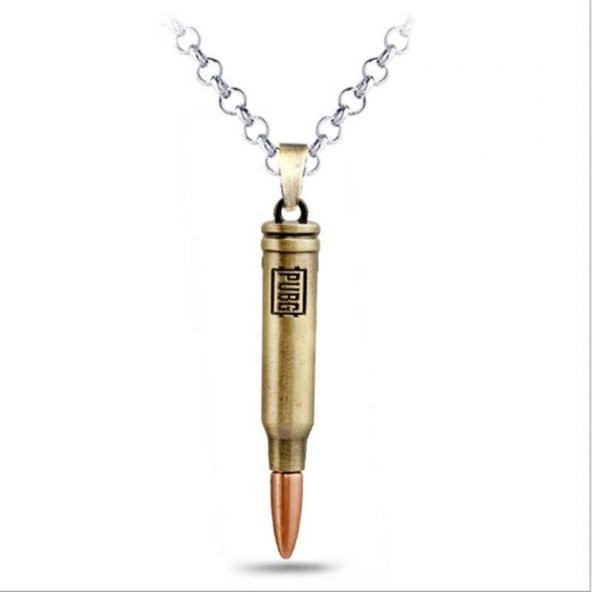 PUBG Playerunknowns Battlegrounds Mermi Kurşun Bullet Kolye