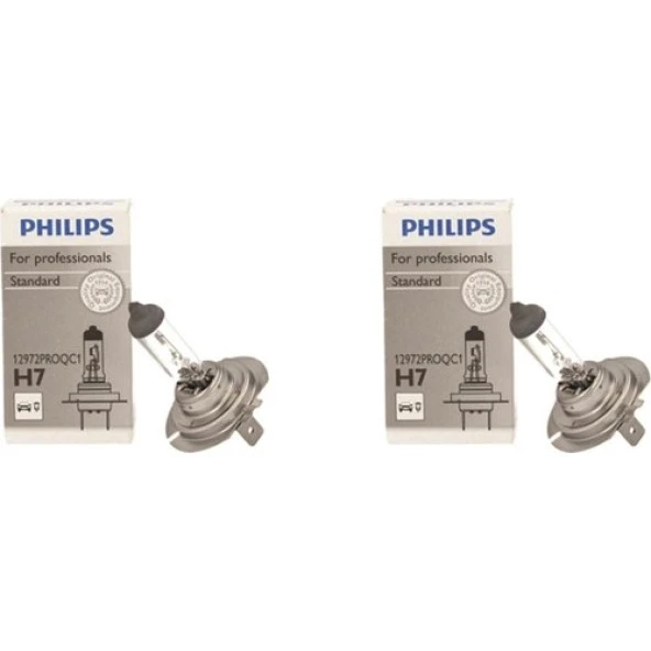 Philips H7 Far Ampulü 2 Adet Set
