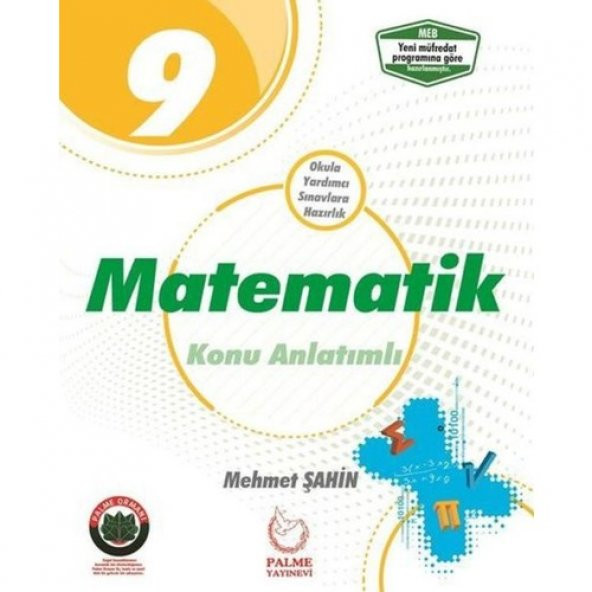 Palme 9. Sınıf Matematik Konu Kitabı - Mehmet Şahin
