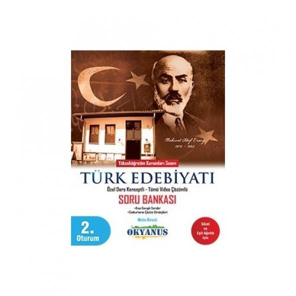 Okyanus Yayınları Yks 2.Oturum Türk Edebiyatı Soru Bankası