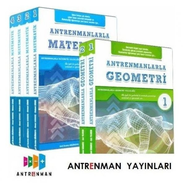 Antrenmanlarla Matematik 1. 2. 3. 4. Kitap + Antrenmanlarla Geometri 1. 2. Kitap Seti