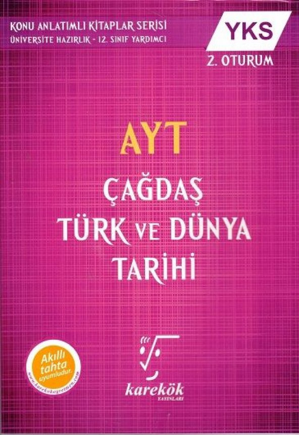 Karekök Yayınları AYT Çağdaş Türk ve Dünya Tarihi