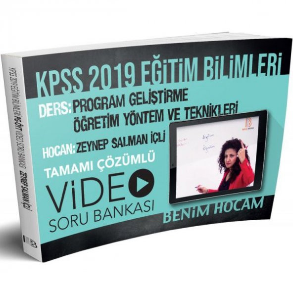 2019 KPSS Eğitim Bilimleri Program Geliştirme ÖYT Video Soru Bank