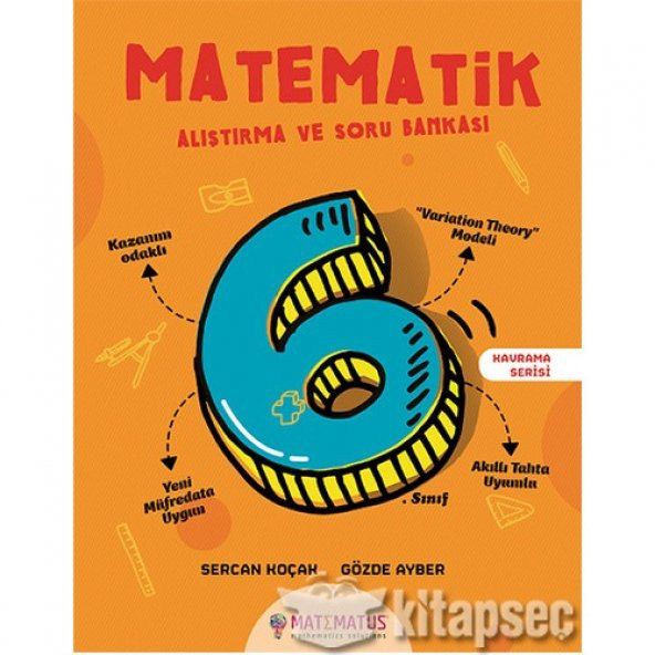 Matematus Yayınları 6. Sınıf Matematik Alıştırma Ve Soru Bankası