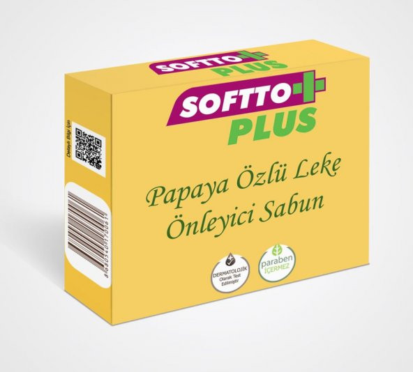 Softto Plus Papatya Özlü Leke Ve Çil Giderici Sabun 100 Gr
