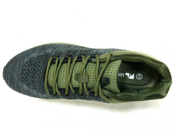 Lumberjack Ale Füme Haki Bağcıklı Sneakers Erkek Spor Ayakkabı - 4