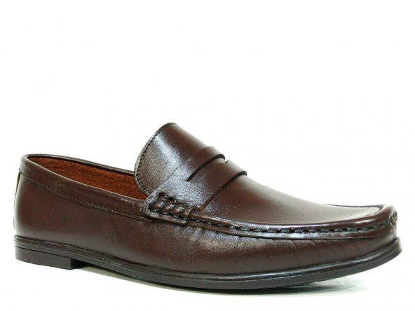 Darkwood 85818 Kahverengi Bağcıksız Erkek Ayakkabı