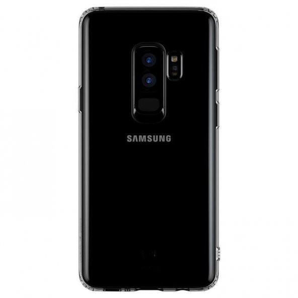 Baseus Simple Samsung Galaxy S9 Plus Siyah Silikon Kılıf Arka Koruyucu Kapak