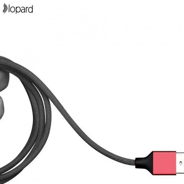 Lopard Rope Apple iPhone Sağlam Şarj Kablosu Lightning Kablo 120cm - 4