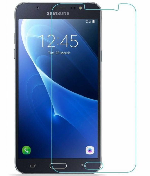 Samsung Galaxy J7 Kırılmaz Cam Temperli Ekran Koruyucu