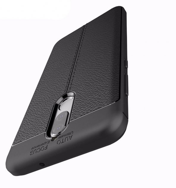 Huawei Mate 10 Lite Kılıf Kap Nish Silikon Arka Kapak + Ekran Koruyucu Nano Kırılmaz Cam