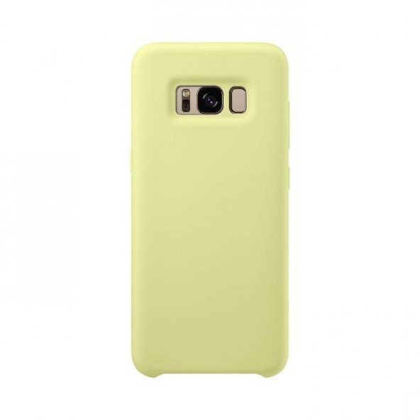 Samsung Galaxy S8 Plus Yeşil Kılıf Arka Koruyucu Kapak Silicone Cover