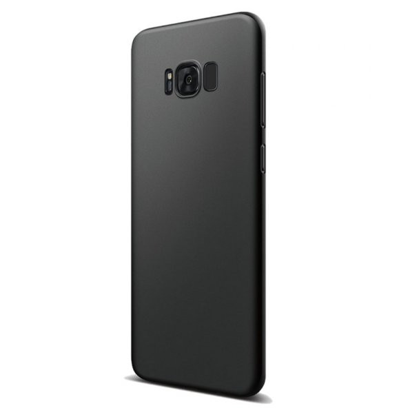 Samsung Galaxy S8 Plus Siyah İnce Zar Kılıf Arka Koruyucu Kapak