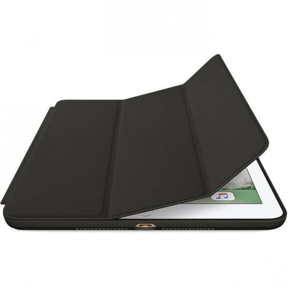 iPad Smart Case 9.7 Siyah Kılıf Arka Koruyucu Kapak