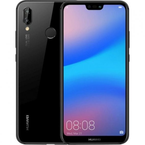 Huawei P20 Lite 64 GB Siyah Renk Akıllı Telefon