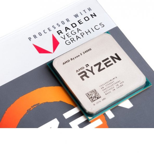 AMD AM4 Ryzen 5 2400G 3.6ghz 6mb 4çekirdekli AMD Radeon Vega 11 G