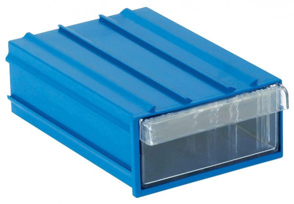 Sembol Plastik Set 102 Mavi Şefaf Plastik Çekmeceli Kutu