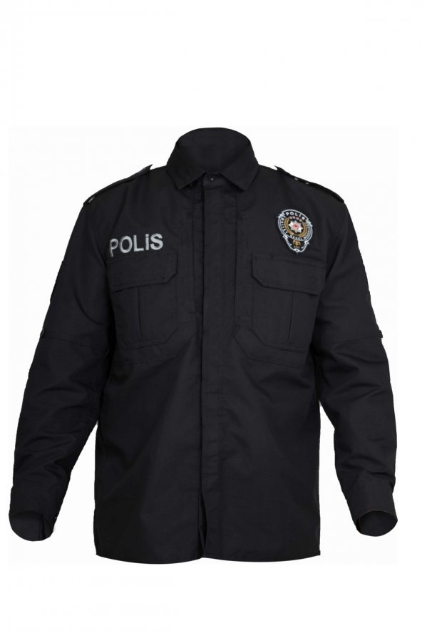 kışlık polis gömleği