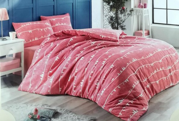 Lady Moda Karaca Çift Kişilik Flanel (Pazen) Nevresim Takımı - 2