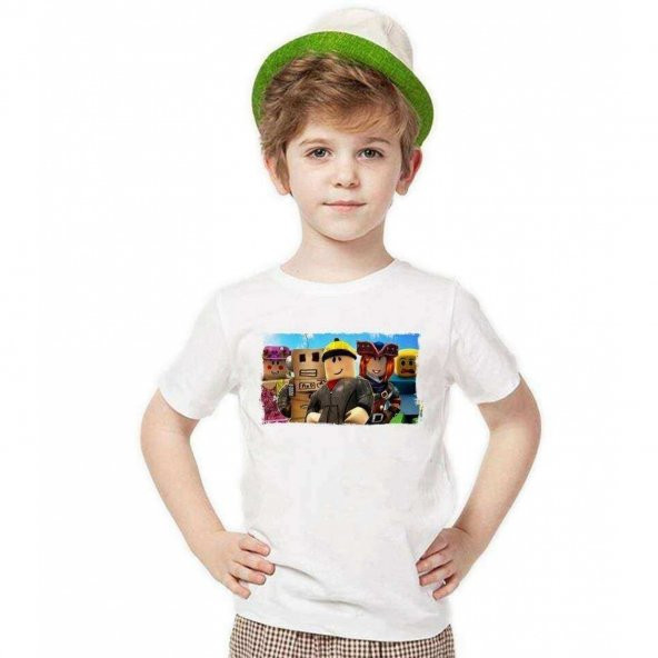 Tshirthane Roblox tişört Çocuk tshirt