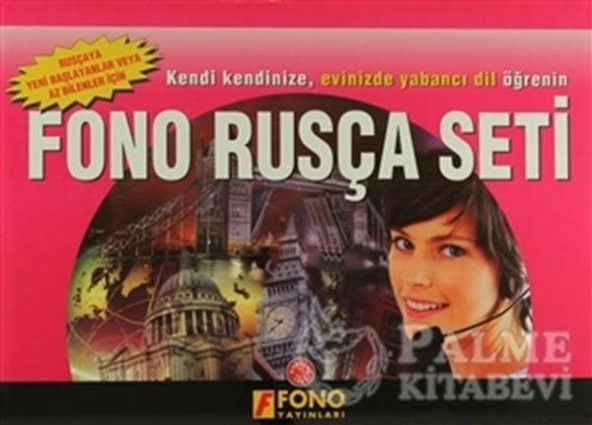 FONO Rusça Set (14 kitap + 6 CD) Fono Yayınları