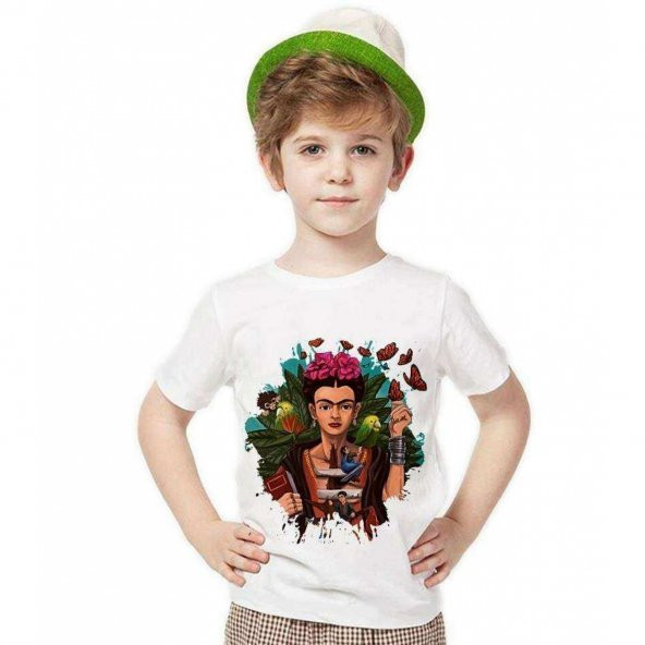 Tshirthane Frida Kahlo tişört Çocuk tshirt