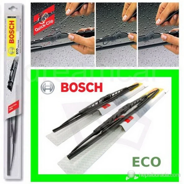 Bosch Eco Universal Quick-Clip Telli Grafitili Silecek 65 Cm. 1 Adet 3397011402