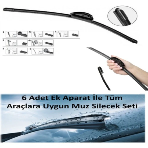 Renault Fluence Bosch Aeroeco Muz Silecek Takımı (2010-2014)