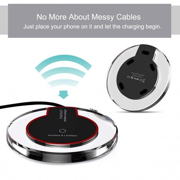 Samsung Galaxy Note 9 Wireless Şarj Kablosuz Cihazı Aleti - 7