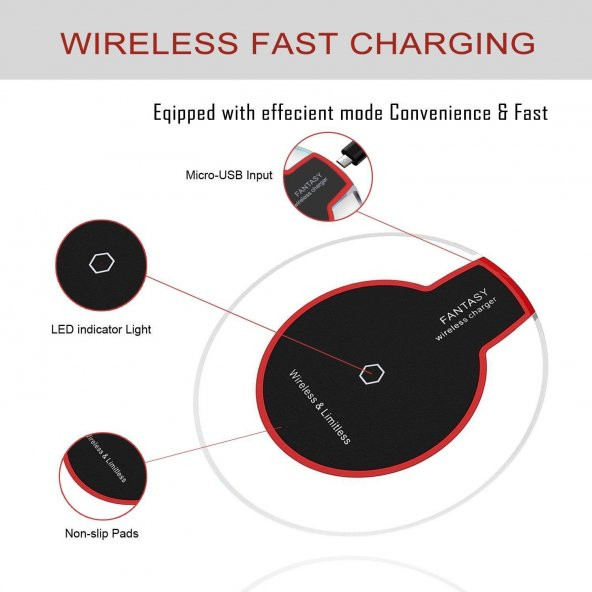 iPhone 8 Wireless Şarj Kablosuz Cihazı Aleti - 4
