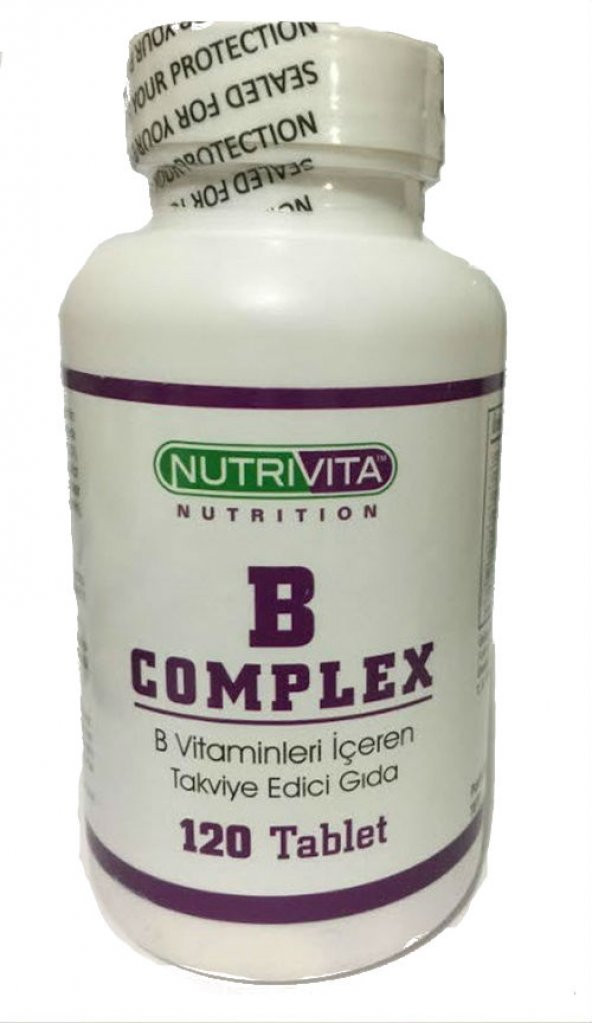Nutrivita Nutrition Vitamin B Complex 120 Tablet