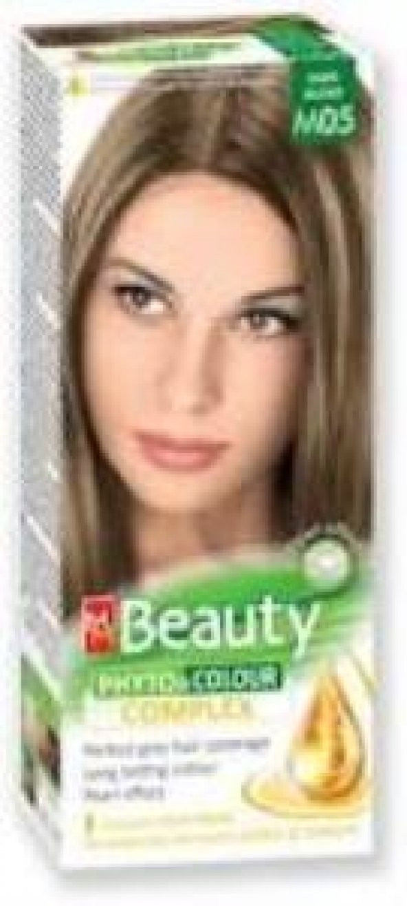 Beauty Doğal Bitkisel Saç Boyası M05 (Koyu Kumral)