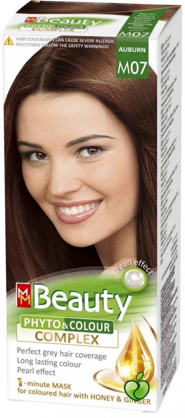 Beauty Doğal Bitkisel Saç Boyası M07 (Kestane)