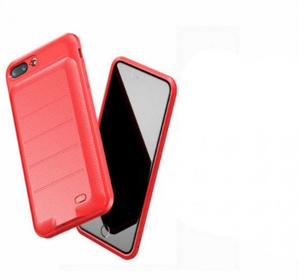 iPhone 6S Plus Baseus Ample Bataryalı Şarjlı Kılıf Koruyucu Kapak 360°0 Mah - 2