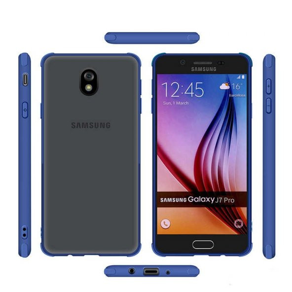 Samsung Galaxy J730 Pro Kılıf Lopard Odio Silikon Arka Kapak Koruma