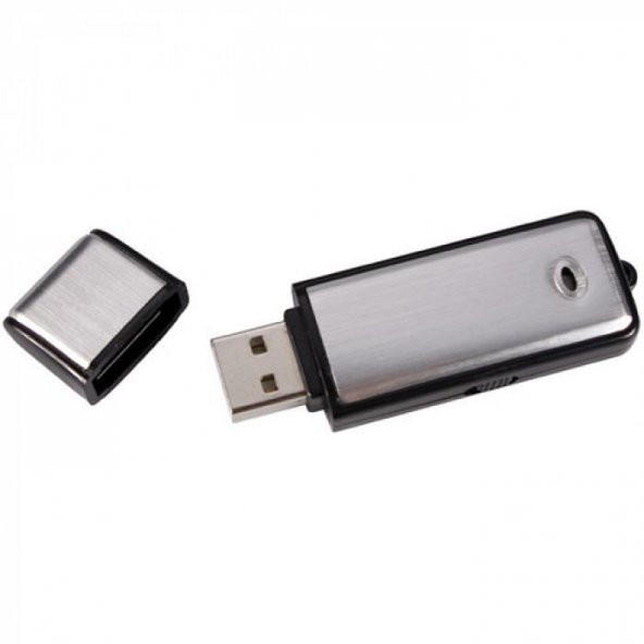 USB Flash Bellek 8GB Ses Kayıt Cihazı 15 Saat Ses Kayıt