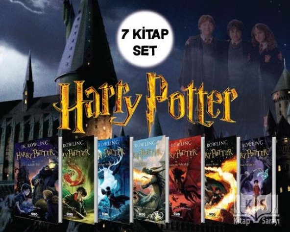 Harry Potter 7 Kitap Seti Yapı Kredi Yayınları