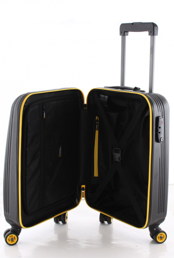 National Geographic 00137 Siyah Orta Boy Abs Valiz - 3