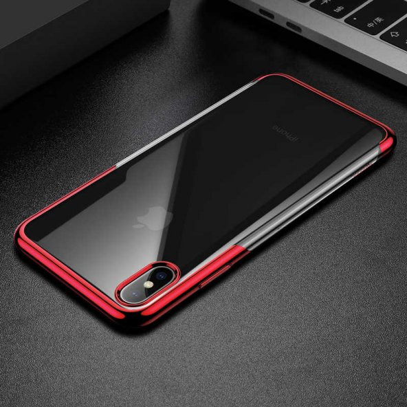 Baseus Shining Kılıf  iPhone XS 5.8" Kırmızı