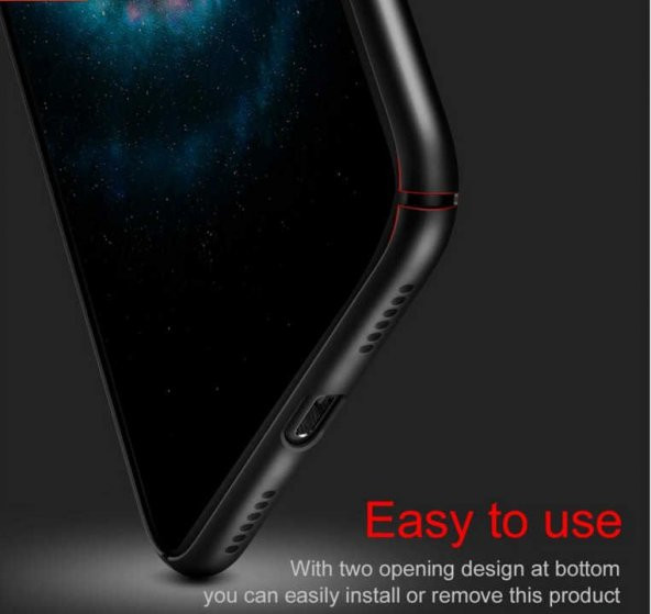 Apple iPhone X Kılıf Baseus Thin Arka Kapak Kılıf - 4