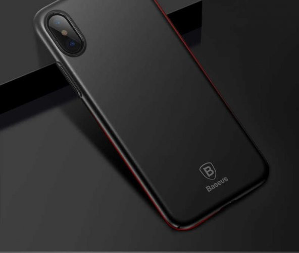 Apple iPhone X Kılıf Baseus Thin Arka Kapak Kılıf - 8