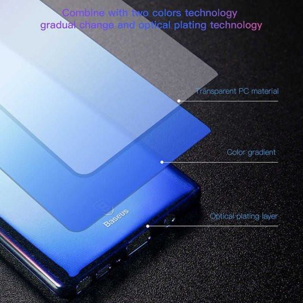 Samsung Galaxy Note 8 Kılıf Baseus Glaze Kılıf Koruyucu Kapak - 4
