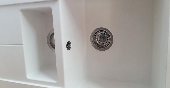TEKDEKOR GRANİT EVYE SİFONU TAKIMI 1,5GÖZ TEKA FRANKE BLONCO DOMİNOX  SİFONU - 3