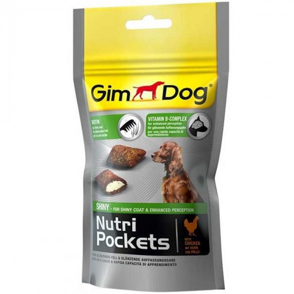 Gimdog Nutri Pockets Shine 45 Gr