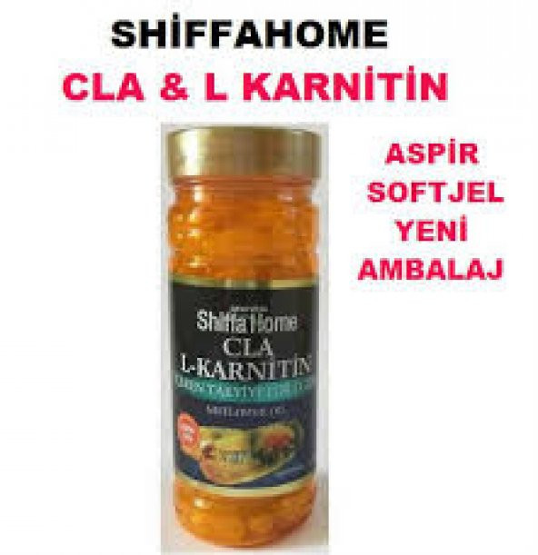 Shiffa Home CLA L-Carnitine Aspir Yağı Kapsül