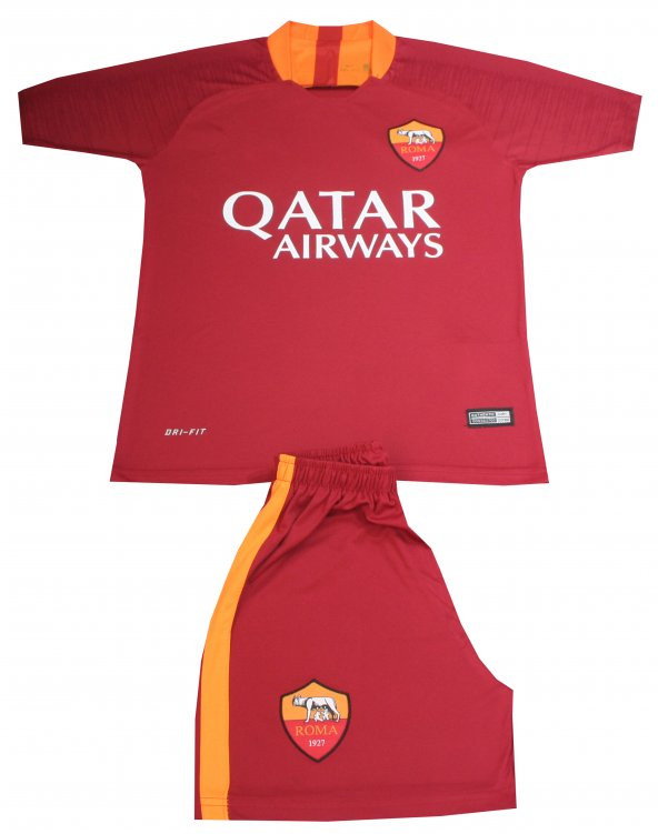 ÇOCUK FUTBOL FORMA VE ŞORT ROMA CENGİZ ÜNDER