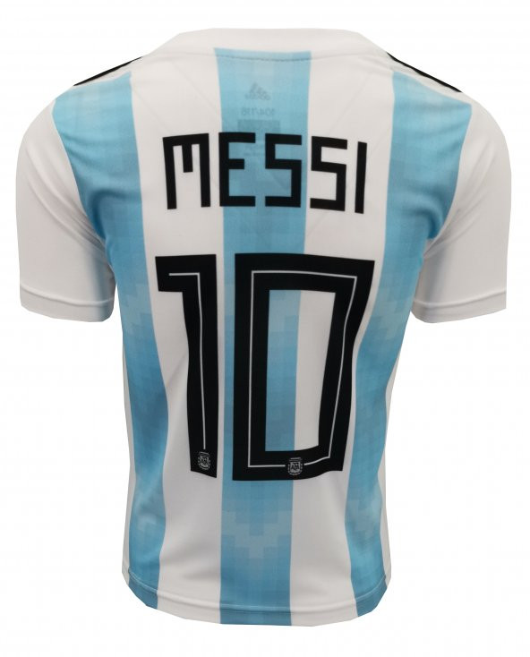 ÇOCUK FUTBOL FORMA VE ŞORT ARJANTİN MESSİ 2018-2019 SEZON - 2