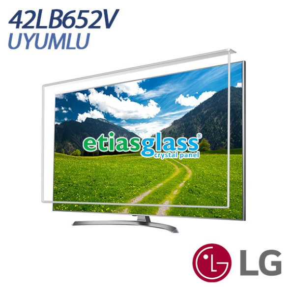 LG 42LB652V TV EKRAN KORUYUCU / 3mm EKRAN KORUMA CAMI Etiasglass